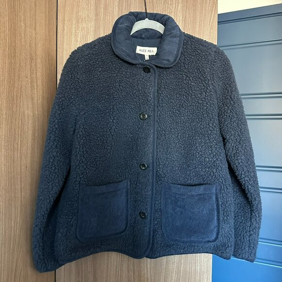 NWT Alex Mill Marley Sherpa Jacket - Medium - Picture 1 of 5